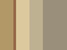 the color scheme is brown and beige, with neutrals on each side to create an interesting