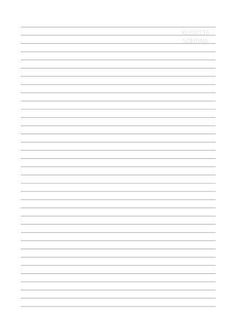 a blank lined paper with lines on it