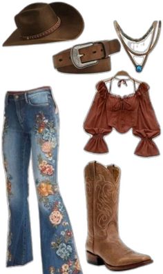 Clothing And Accessories, Cowboy Boots, Cowboy, Hats, Boots