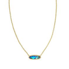 Whether you layer it or let it shine on its own, the Eva Pendant Necklace will add the perfect sparkle to your look. Chic and oh-so-versatile, you'll obsess over this necklace staple. To preserve your fashion jewelry for years to come, agents such as soaps, perfumes, lotions, makeup, hair and cleaning products, and other chemical contact should be avoided. Take care to remove jewelry before showering, sleeping, exercising or swimming. Kendra Scott is known for its design and material innovation, Brass Pendant Necklace, Long Pendant Necklace, Long Pendant, Accessories Jewelry Necklace, Kendra Scott, Brass Pendant, Multi Strand Necklace, Strand Necklace, Gold Pendant Necklace