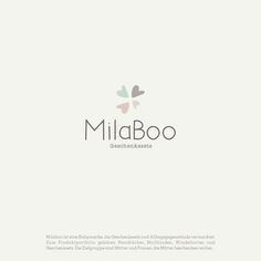 the logo for milaboo, an online store that sells children's clothing