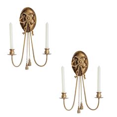 PRICES MAY VARY. 【Set of Two】: This purchase includes a set of two candle sconces, allowing you to effortlessly create a balanced and symmetrical display on your wall for a cohesive and visually appealing look. 【Size and Dimensions】: Each sconce has a height of 16.5 inches, a width of 6.5 inches, and a length of 12.6 inches, with a 1.2-inch tray. These dimensions make them a noticeable yet not overpowering wall decoration. 【Durable Construction】: Crafted from high-quality metal with an antique g Romantic Industrial Decor, Vintage Vanity Lighting, Living Room Decor Vintage Modern, Above Tub Decor, Gold Wall Decor Living Room, Mirror With Wall Sconces, Cozy Living Room Wall Decor, Antebellum Decor, Thrift House Decor