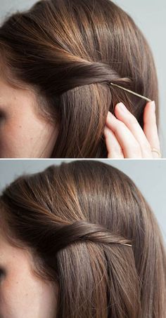 Hairstyles Using Bobby Pins, Girls Hairstyles Easy, Bobby Pin Hairstyles, Hair Images, Model Hair, Life Changing, Diy Hairstyles