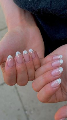 Bow nails in 2023 White tip nails, Bow nail designs, White chrome nails Nails Bow, White Chrome Nails, Bow Nails, Ringing In The New Year, Milky Nails, Graduation Nails, Spring Nail Designs, Workout Schedule, Spring Nail