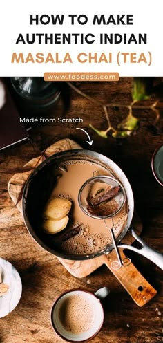 Indian Tea Recipe Masala Chai, Chai Tea Latte Recipe Homemade, Chai Tea Latte Mix Recipe, Indian Chai Tea Recipe, Chai Tea Concentrate Recipe, Indian Chai Tea, Tea Mixes, Masala Chai Recipe, Chai Concentrate