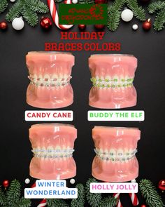 Braces Colors Halloween, Halloween Braces Ideas, July Braces Colors, Brace Color Combos, Thanksgiving Braces Colors, October Braces Colors, Cute Braces Combos, Braces Colors Christmas, Good Color For Braces