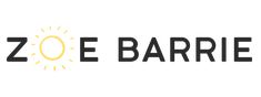 the logo for zooe barrier, which is located in front of a white background