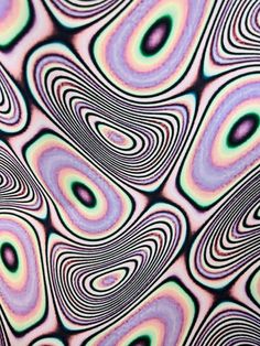 an abstract pattern made up of different colors