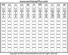 the printable worksheet for numbers 1 - 10 with faces and numbers on it