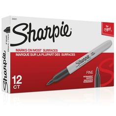 sharpie marker markers, fine, 12 ct