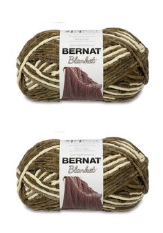 PRICES MAY VARY. Content: 100% polyester, Care: This yarn for knitting, crocheting, amigurumi and craft projects is easy to care for, simply machine wash and dry all crafted items. Ball Size: Each ball of this #6 Super Bulky Gauge Yarn is 300g (10.5 oz) and 201m (220 yd) long. Knitting Gauge: 8 sts and 13 rows with a 8 mm (U.S. 11) knitting needle Crochet Gauge: 7 sc and 8 rows with a 8 mm (U.S. L/11) crochet hook Bernat Yarn: Bernat yarn is your go-to for the whole family, with great yarns for Blankets To Crochet, Bernat Yarn, Bernat Blanket, Crochet Baskets, Bernat Blanket Yarn, Knitting Gauge, Big Balls, Blanket Yarn, Super Bulky