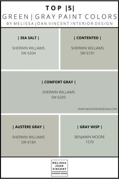 the top ten gray paint colors