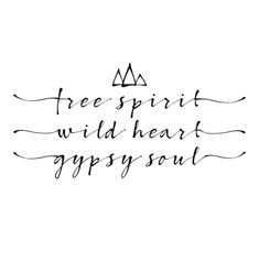 Wild Woman Tattoo Free Spirit, Wild Spirit Quotes, Wild Child Tattoo, Wild Heart Tattoo, Free Spirit Tattoo, Wild Quotes, Wings Quotes, Wrist Bracelet Tattoo, Hippie Tattoo