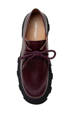 A lug sole plays up the utilitarian vibes of a lace-up derby shaped from smooth leather. 2" heel Slip-resistant sole Leather upper/synthetic lining/rubber sole Imported Lug Sole, Smooth Leather, Cranberry, Nordstrom Rack, Derby, Rubber Sole, Leather Upper, Size 7, Nordstrom