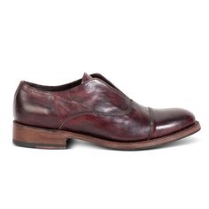 Category:Oxfords; Upper Materials:Leather; Embellishment:Splicing; Season:Fall,Spring; Gender:Men's; Size Suggestion:standard size, select your usual size; Activity:Walking; Toe Shape:Round Toe; Style:Casual; Boot Shaft:Booties / Ankle Boots; Outsole Materials:Rubber; Occasion:Daily; Closure Type:Loafer; Function:Comfortable; Pattern:Solid Colored; Listing Date:10/23/2023; 2023 Trends:Formal Shoes,Retro; Foot Length:null; Foot Width:null; Size chart date source:Provided by Supplier. Shoes Walking, Shoes Retro, Booties Ankle Boots, 2023 Trends, Mens Oxfords, Formal Shoes, Leather Slip Ons, Vintage Brown, Dark Red