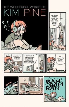 Cosas que veo Kim Pine, Bryan Lee O Malley, Scott Pilgrim Comic, Bryan Lee, Ramona Flowers, Scott Pilgrim Vs. The World, Vs The World, Scott Pilgrim, Comic Page