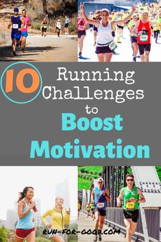 the top 10 running challenges to host motivation