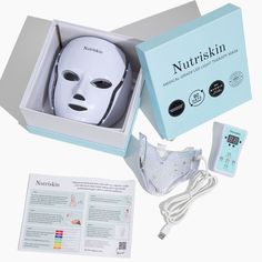 Neck Mask, Acne Clearing, Led Light Therapy Mask, Botox Face, Light Therapy Mask, Light Mask, Led Therapy, Natural Face Skin Care, Lip Wrinkles