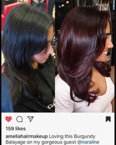 Hair Glaze, Hairstyles Highlights, Hairstyles Color, Super Dark, Burgundy Hair, Hair Shades, Colored Hair, Hair Colour, Hair Videos