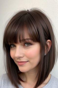 29+ Bangs Hairstyles Ideas 17 Bangs Styling Tips, Bangs Hairstyles Ideas, Bangs Styling, Bob Lung, Oval Face Bangs, Angled Bangs, Haircare Routine, Bangs For Round Face, Face Framing Bangs