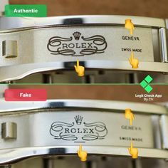 How To Authenticate Rolex GMT-Master II Watches - Legit Check By Ch Crown Logo, Mens Fashion Watches, Authentic Watches, Watch Lover, Three Words