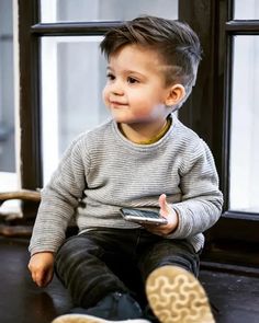 Baby's First Haircut: 50 Super Cute Styles – HairstyleCamp Baby Boy Haircut Styles, Baby Boy First Haircut, Boys First Haircut, Baby Boy Haircut, Baby Boy Hair, Baby's First Haircut, Black Haircut Styles, Toddler Hairstyles Boy, Boys Haircut Styles