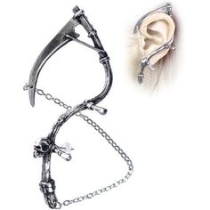 Earrings Piercings, Emo Jewelry, Halloweenský Makeup, Alchemy Gothic, Cool Ear Piercings, Goth Earrings, Edgy Jewelry, Jewelry Gothic, Gothic Earrings