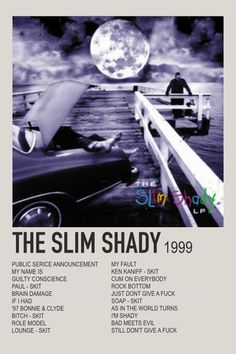 the slim shady tour poster from 1989