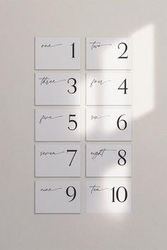 a white wall with numbers on it and one is missing the last digitial piece