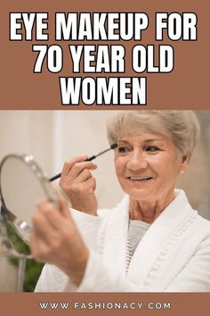 Makeup For 60 Year Old, Stunning Eye Makeup, 70 Year Old Women, Hair Mistakes, Makeup Advice, Fall Makeup Looks