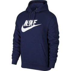 Jogging Nike, Sweatshirts Nike, Embellished Hoodie, Nike Pullover Hoodie, Nike Sportswear Mens, Nike Sportswear Club Fleece, Nike Pullover, Hoodies Men Pullover, Club Logo