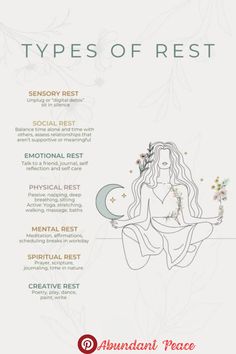 "Embark on a journey of self-discovery and inner peace. 🌟 Explore the beauty of spirituality, mindfulness, and personal growth. #Spiritual Types Of Rest, Nature Poster, Mental Health Facts, Art Design Ideas, Health Routine, Wall Art Ideas