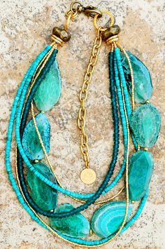 Gallery Jewelry, Necklace Initial, Hippie Chic, Turquoise Jewelry, Statement Jewelry, Jewelry Inspiration, Jewelry Crafts, Horn