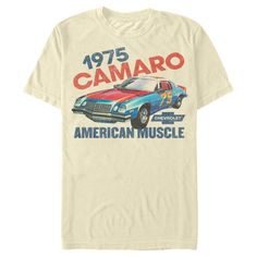 Men S General Motors Retro 1975 Camaro American Muscle T Shirt Easy 30 day return policy Larry Fleet, 1975 Camaro, Motorcycles Logo Design, Racing Graphics, Camaro Car, Mens Workout Shirts, Guy Style, Muscle T Shirts, Large Clothes