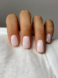 Baby Pink  Collar    Bare Nails Embellished   Beauty Tools Fall Colored Nails Acrylic, Summer Nails Italy, Neutral Nails For Fall, Nails Corte, Light Pink Short Nails, Azores Wedding, Nail Color Summer, Italy Nails, Natural Nail Tips