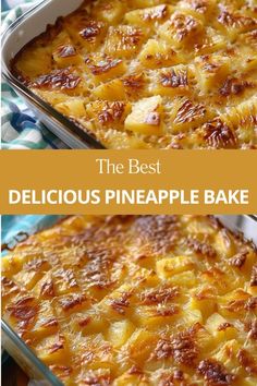 the best delicious pineapple bake ever