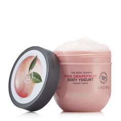 The Body Shop Yogurt, Body Yogurt, Organic Almond Milk, Yogurt Shop, Puppy Kisses, Body Washes, Fruit Water