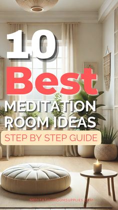 10 best meditation room ideas step by step guide Small Zen Room Ideas, Minimalist Meditation Space, Zen Meditation Room Ideas, Zen Corner Ideas, Spiritual Room Meditation Space, Small Meditation Room, Meditation Room Ideas, Zen Meditation Room