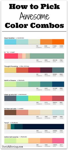 how to pick the right color combo for your home or office with this handy guide