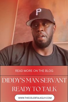 a man wearing a baseball cap with the caption reads, read more on the blog did dicky's man sevnt ready to talk?