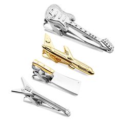 PRICES MAY VARY. Personalized Design: This stylish tie clip is made of high-quality brass material, which is durable and has a long service life. The personalized pattern design makes it unique and eye-catching, suitable for various occasions, such as weddings, parties, business meetings, etc. Excellent Gift Choice: It is a great gift for men on Christmas, Father's Day, Birthday, Anniversary, Valentine's Day, etc. It can be worn with suits, shirts, dress shirts, etc. to make men more handsome an Tie Clips For Men, Gold Tie Clip, Types Of Ties, Gold Tie, Great Gifts For Men, Tie Clips, Tie Bar, Brass Material, Special Person