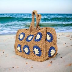 Crochet Raffia Tote Bag Straw Summer Beach Woven Bag Gift - Etsy Beige Rectangular Crochet Bag For Beach, Beige Crochet Beach Bag For Beach Season, Beige Crochet Bag For Beach, Beachy Beige Crochet Bag For Beach, Rectangular Beige Crochet Bag For Beach, Beach Season Beige Crochet Bag, Summer Crochet Bag In Sand For Beach Season, Summer Crochet Bag In Sand Color For Beach Season, Summer Sand Crochet Bag For Beach Season