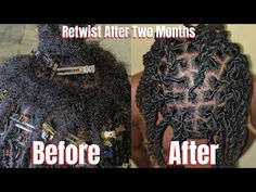 How To Retwist Locs, Retwist Locs Style Men, How To Retwist Dreads, Dreads Retwist, Retwist Dreads, Jamaican Mango And Lime, Two Strand Twist, Hair Twist, Twist Styles