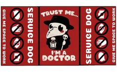 an image of a sticker that says trust me, i'm a doctor