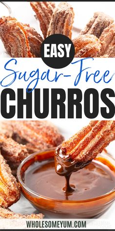 Keto Churros Recipe Keto Churros, Easy Churros, Keto Donuts, Churros Recipe, Keto Cinnamon Rolls, Postre Keto, Wholesome Yum, Keto Treats, Low Carb Sweets