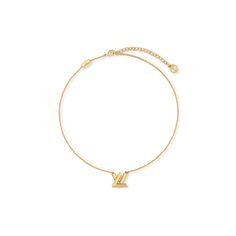 LOUIS VUITTON® - Go-14 Necklace - Gold Lv Twist, Louis Vuitton Necklace, Twist Necklace, Jewelry Market, Louis Vuitton Official Website, Jewellery Marketing, Buckle Shoes, Designer Fashion Jewelry, Delicate Chain