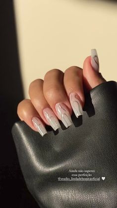 @sstyle.me Acrylic Nails Nude, Braid Accessories, Nail Decorations, Nude Nails, Almond Nails, Long Nails, Pretty Nails