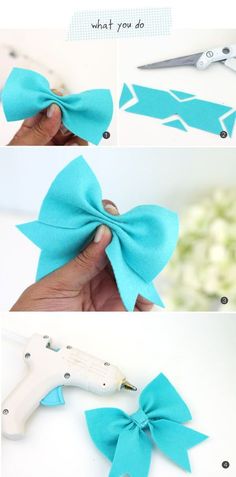 how to make a bow out of paper