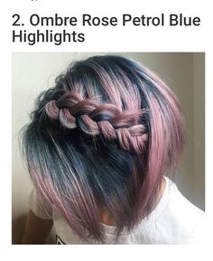 Hair Color For Dark Skin, Short Ombre Hair, Hair Color Pastel, Pretty Hair Color, Awesome Hair, Short Hair Color, Penteado Cabelo Curto, Pastel Hair, Trending Hairstyles