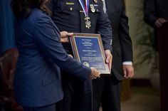 LAXPD OFFICERS RECEIVING GOVERNOR's MEDAL OF VALOR